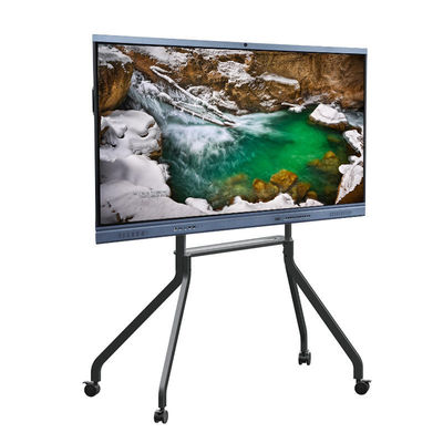 98» διαλογικό Whiteboard των οδηγήσεων, TV των οδηγήσεων αφής οθόνης της FCC για την αρρενωπή ενσωματωμένη κάμερα 11 τάξεων