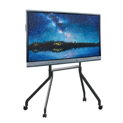 Ο τοίχος τοποθέτησε το διαλογικό PC Whiteboard 75 ίντσας, αρρενωπά 8, επίπεδη οθόνη πλαισίων κραμάτων αλουμινίου για την παρουσίαση συνεδρίασης