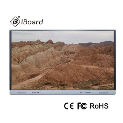 διαλογικό Whiteboard των οδηγήσεων 1650x928mm διαλογική επίδειξη 75 ίντσας με το DP HDMI έξω