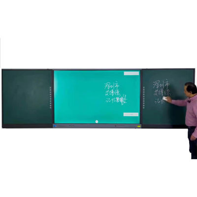75 86 ιντσών 4K Εκπαιδευτικό εξοπλισμό Εικονική οθόνη Καλύτερο έξυπνο πίνακα Διασυνδεδεμένο LCD έξυπνο μαύρο πίνακα