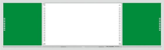 Ευφυής Blackboard 75 86 ιντσών οθόνη Πολλαπλό δάχτυλο Διαδραστικό Touch Side Bar Αριστερή δεξιά Πίνακα για μαθητές τάξης