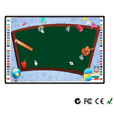 Διαδραστικός πίνακας 90 ιντσών υπέρυθρων ακτίνων, ηλεκτρονικός πίνακας, διεπαφή USB, κεραμική νανοεπιφάνεια