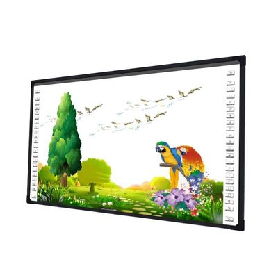 Έξυπνη οπτική διαλογική διδασκαλία Whiteboard κατηγορίας για τη σχολική εκπαίδευση 2 μαύρο πλαίσιο καμερών