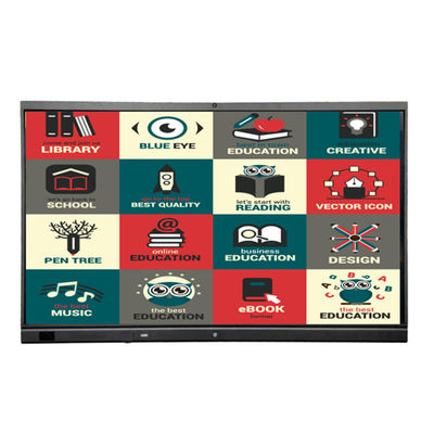 Διαδραστικός πίνακας πολλαπλής αφής 86 ιντσών Smart board IFPD IWB για αίθουσα διδασκαλίας γραφείου