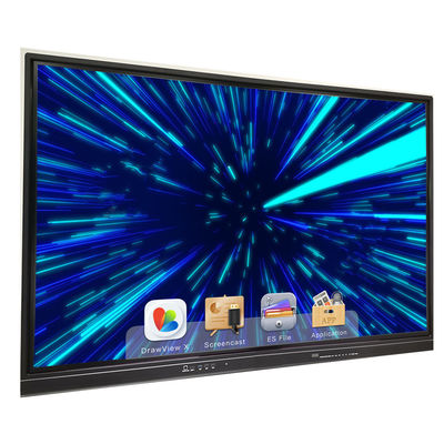 4K διπλό διαλογικό Whiteboard αφής OS IR λογισμικό σχολιασμών Iboard