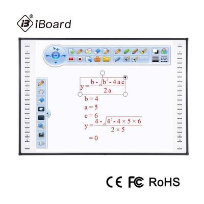 86 ιντσών Διαδραστικό Whiteboard Smart TV οθόνες Πίνακα με προβολέα για το σχολείο