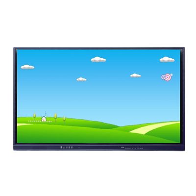 350cd/M2 διαλογικός ψηφιακός πίνακας 75 ίντσα 20 πρότυπο qs-75 επίπεδης οθόνης σημείων αφής