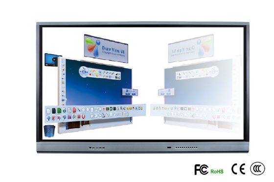 86 ίντσας 4K η αρρενωπή αφής FCC Whiteboard οθόνης διαλογική για την εκπαίδευση