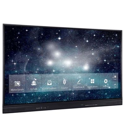 55 65 75 86 98 110 ιντσών 4K Ultra HD Διαδραστική επίπεδη οθόνη ψηφιακό έξυπνο whiteboard πολλαπλή οθόνη αφής για το σχολείο