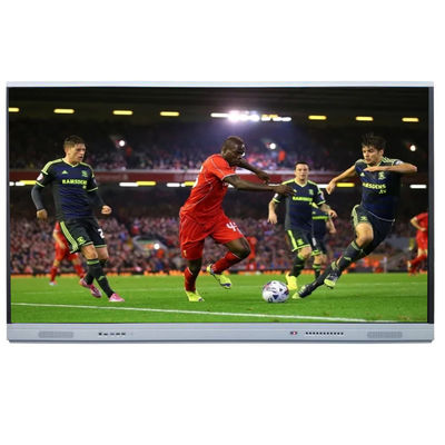 CE 4mm Glass LCD Infrared Smart Board Υποστήριξη Windows Linux Πλαισίου από αλουμίνιο
