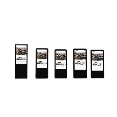 Η νέα επιτροπή τύπων LCD αφής Α σχεδίου πολυ οδήγησε το περίπτερο οθόνης αφής περίπτερων ψηφιακής επίδειξης για τη διαφήμιση