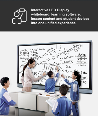 Ο τοίχος τοποθέτησε το διαλογικό PC Whiteboard 75 ίντσας, αρρενωπά 8, επίπεδη οθόνη πλαισίων κραμάτων αλουμινίου για την παρουσίαση συνεδρίασης