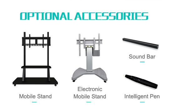 iBoard έξυπνος πίνακας 4K, υπέρυθρη τεχνολογία 98 ίντσα ηλεκτρονικό Whiteboard για το γρήγορο γράψιμο απάντησης διδασκαλίας