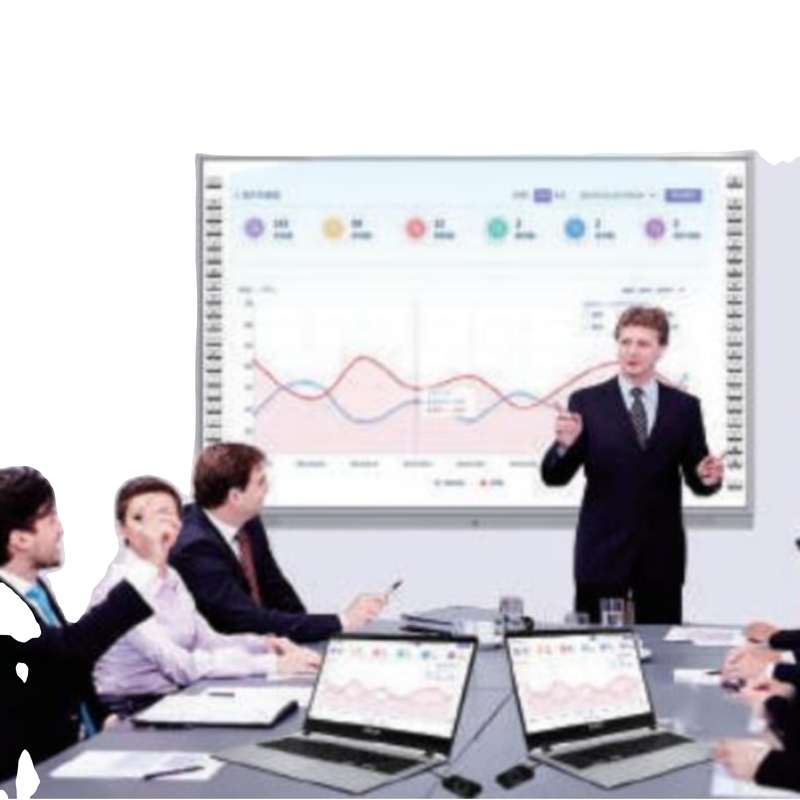 63 Inch Interactive Whiteboard Infrared Touch Smart Board For training / teaching