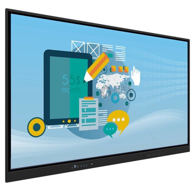 55 65 75 86 ιντσών Διαδραστική οθόνη αφής Whiteboard Android 13 EDLA 40 σημεία αφής για συνεδριάσεις στην τάξη
