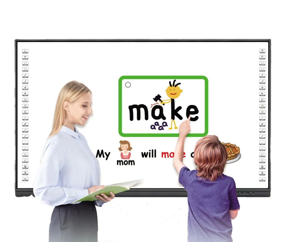 82 ιντσών Multi touch Διαδραστική πλακέτα USB με ακρίβεια 2 mm Εγκατάσταση / αναγνώριση χειρονομιών