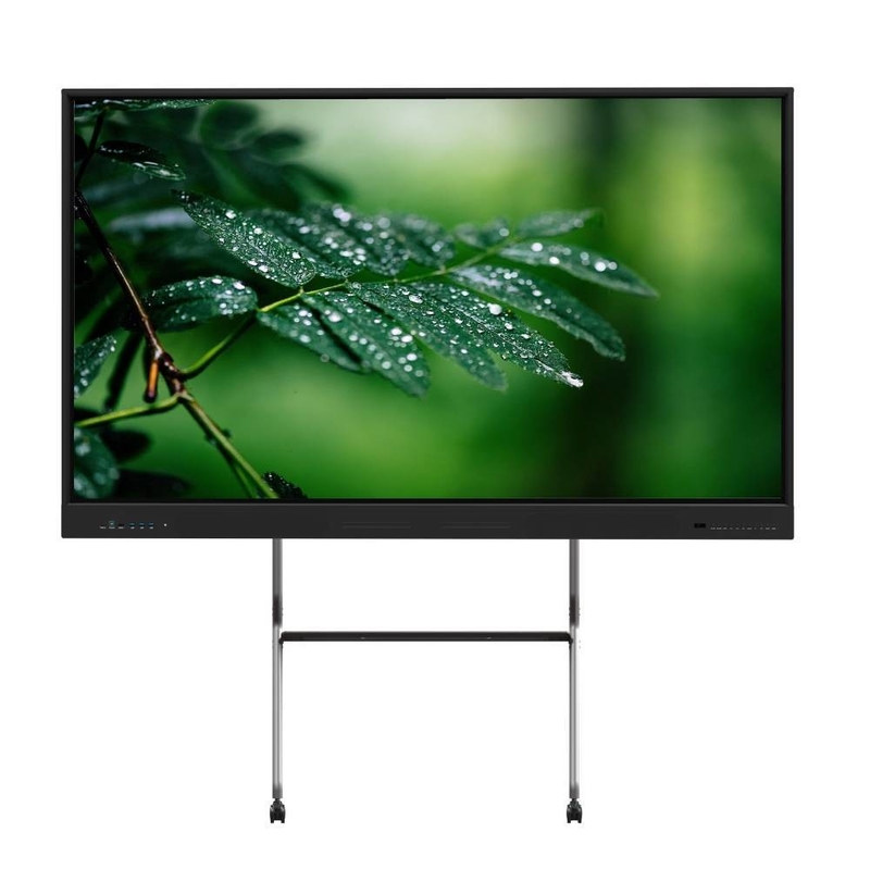Ηλεκτρονική οθόνη LCD 65 ιντσών 20 σημείων Android 14 USB Wifi Light Sensor Ηλεκτρονικός υπολογιστής τηλεόρασης για την παρουσίαση του γραφείου καθηγητή