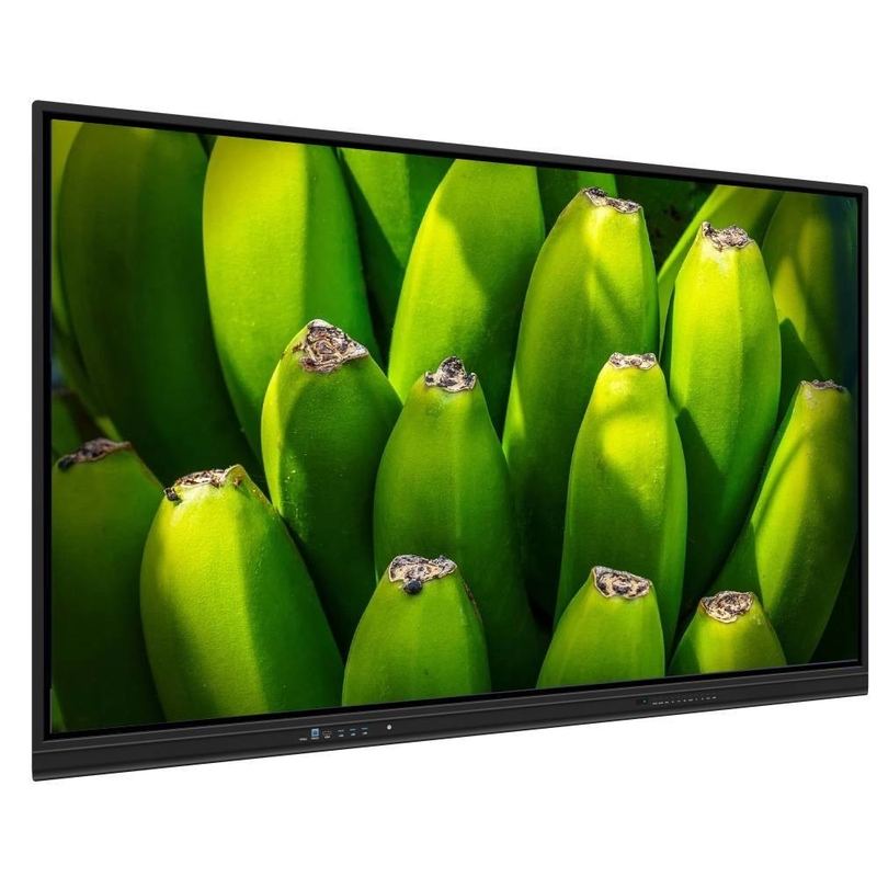 Ηλεκτρονική οθόνη LCD 75 86 ιντσών USB HDMI TYPE-C WIFI BT Ηχεία ενσωματωμένο Android PC Media Player για αίθουσα σκηνής διαλέξεων