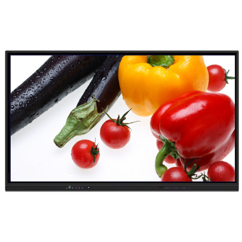 iBoard 4K 75 ιντσών Διαδραστικό επίπεδο πάνελ Ψηφιακό έξυπνο whiteboard Διαδραστική οθόνη αφής EDLA για τη διδασκαλία σχολείων συνάντησης