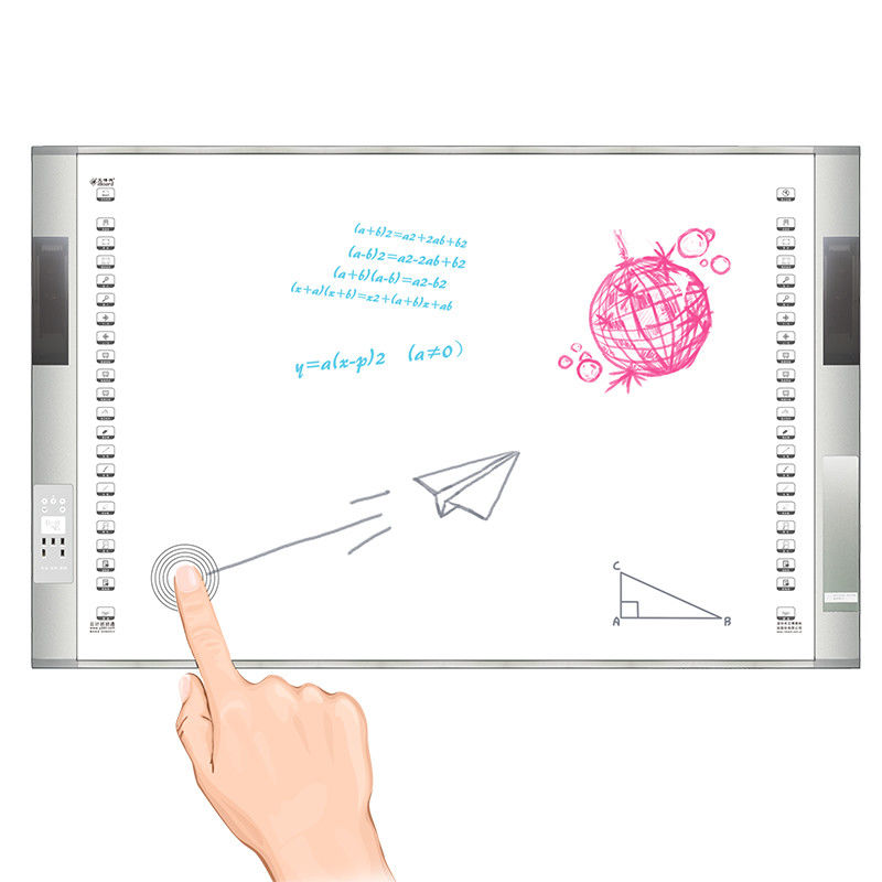 Μετακίνητο Iboard Διαδραστικό Whiteboard με ενσωματωμένη ή ενσωματωμένη επιλογή Whiteboard και εύκολη συντήρηση