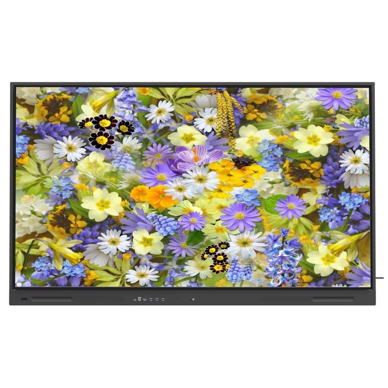 Η έξυπνη πλακέτα LCD αυξάνει την εμπειρία του Chromebook MAC Linux Windows με έξοδο HDMI USB VGA Wifi για πάνελ 65 75 86 ιντσών