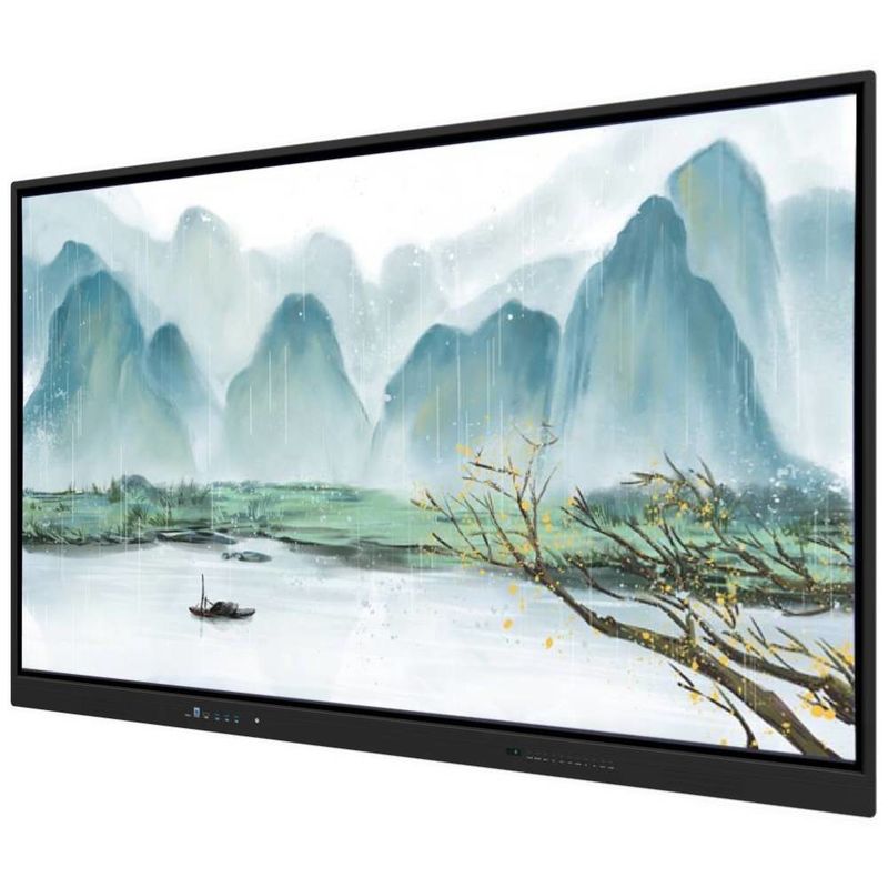 Iboard Διαδραστικό Whiteboard 75 ιντσών USB εξόδους Πατσέτα αφής Οθόνη σε μαύρο πλαίσιο Χρώμα για την εκπαίδευση Γραφείο Επιχειρηματικές εφαρμογές με ισχυρό λογισμικό