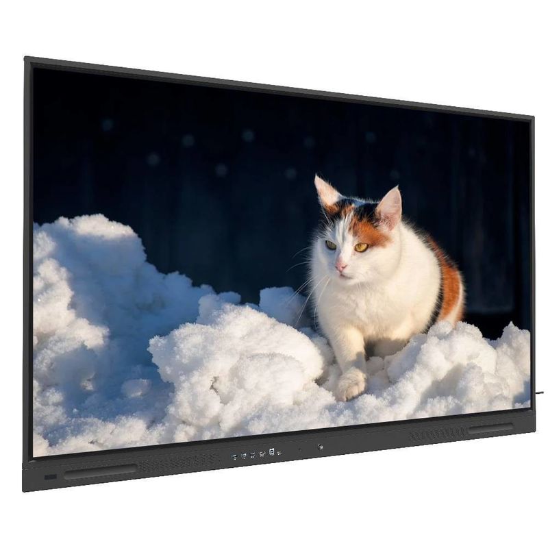 Διαδραστικό IR Whiteboard 450 nits 86 ιντσών Android 14 Touch Wifi VGA DP USB Cloud Resources Smart TV Monitor Για χρήση σε πανεπιστημιακό γραφείο