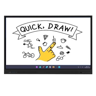 75 ιντσών Όλα σε ένα Διαδραστικό λευκό πίνακα έξυπνα πίνακα για το γραφείο του σχολείου Συνεδρίαση