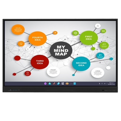 4K Ανάλυση 86 ιντσών Led Smart Board All In One Computer Διαδραστική επίπεδη οθόνη για συνεδριάσεις και διδασκαλία