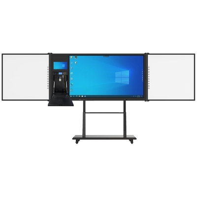 75' Διαδραστική οθόνη Android Windows Multi Touch 4K UHD LED Blackboard Smart Whiteboard Καμερα Μικροφωνική οθόνη