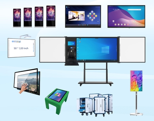 Το Android Digital Whiteboard Ο απόλυτος βελτιωτής αποδοτικότητας B2B με 75 ιντσών μέγεθος οθόνης