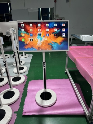 iBoard 32 ιντσών Android 13 Smart Touch Screen Ασύρματη οθόνη σε κελί με κάμερα 5-7H Μακροχρόνια διάρκεια ζωής μπαταρίας Ρυθμίσιμη θέση