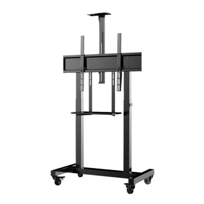 Στάδιο TV Mobile Stand Height Ρυθμίσιμο TV Cart Mount για διαδραστική τηλεόραση Smart Touch Screen