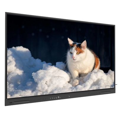 Διαδραστικό IR Whiteboard 450 nits 86 ιντσών Android 14 Touch Wifi VGA DP USB Cloud Resources Smart TV Monitor Για χρήση σε πανεπιστημιακό γραφείο