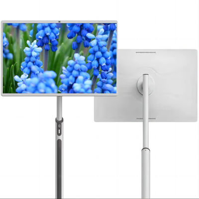 Τηλεόραση Smart TV 32 ιντσών FHD Android 13 8+128GB 8-πύρηνων, σε τροχούς, τηλεχειριστήριο, οθόνη αφής, με μπαταρία, κάμερα 13MP, περιστρεφόμενη φορητή τηλεόραση