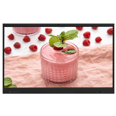 Διαδραστική Οθόνη Αφής 86 ιντσών Android 14 8+128G Με Ηχείο Κάμερα Μικρόφωνο Αισθητήρα Φωτός Λογισμικό Ενσωματωμένο Wifi Ασύρματη Παρουσίαση Από Pad Τηλέφωνο Laptop