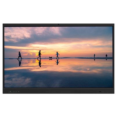 Διαδραστική επίπεδη οθόνη 98 ιντσών Android OPS PC i7 USB TYPE-C HDMI Wifi RS232 Λογισμικό πίνακα λευκού πίνακα Εργαλεία διδασκαλίας για διαδικτυακή διδασκαλία συναντήσεις γραφείου