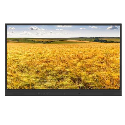 75 86 ιντσών τοιχώδης LCD διαδραστικός πίνακας με 2x 15W ηχεία subwoofer Προαιρετική και προαιρετική ενσωματωμένη κάμερα και μικρόφωνο Σύστημα Android PC