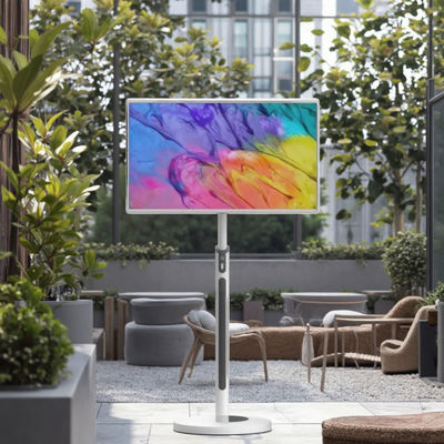 IBoard 32 ιντσών φορητή επαναφορτιζόμενη έξυπνη τηλεόραση με κάμερα μπαταρία οθόνη αφής διαδραστική ψηφιακή οθόνη για το σπίτι γραφείο