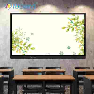 Διαδραστική επίπεδη οθόνη 65 ιντσών Smart Board αφής με Android 14 4+32G για εκπαίδευση