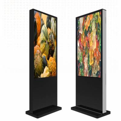 Touch Screen Kiosk 4K 55 Inch Menu Board Android Windows For School Bank Hospital Store