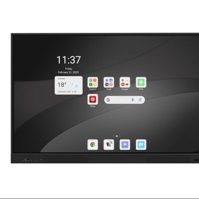 Διαδραστική οθόνη αφής iBoard 98 ιντσών, επίπεδη τηλεόραση για σχολεία και εταιρείες