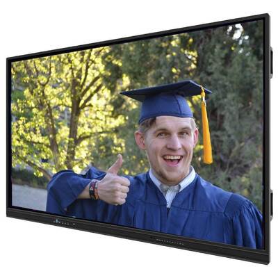 Πολλαπλή οθόνη αφής Αντι-Αναλαμπή κινητή στεφάνη LCD ψηφιακή διαδραστική έξυπνη επιφάνεια 55 65 75 ιντσών διαδραστική επίπεδη επιφάνεια