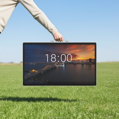 24.5 ιντσών Portable Touch Screen Kiosk με Android 14 1080p ανάλυση και πιστοποίηση Google EDLA