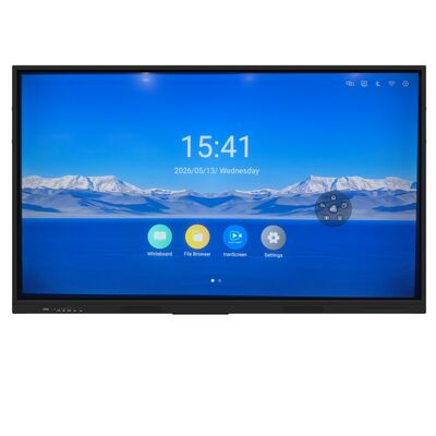 65 ιντσών 4K Διαδραστικό επίπεδο πάνελ για μικρές τάξεις και γραφεία