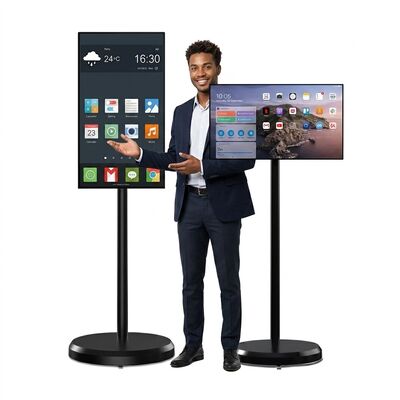 32 ιντσών Android Portable Touch Screen Kiosk με πολυ-touch χωρητική οθόνη για διαδραστική ψηφιακή σήμανση