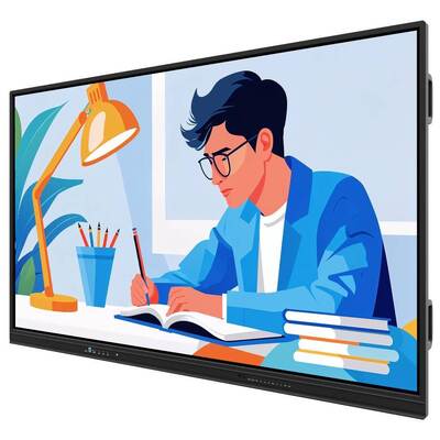 75 ιντσών Android PC έξυπνο πάνελ Wifi HDMI USB 50 σημεία αφής για γραφείο συνεδριάσεων