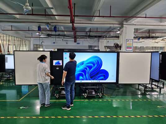 110 ιντσών Διασύνδεση Blackboard Smart Whiteboard Διαδραστική επίπεδη οθόνη οθόνη όλα σε ένα