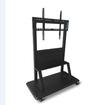 Ηλεκτρονική βάση φορητής 220LBS 800x600mm Μαύρη μεταλλική 52-86 ιντσών για οθόνη αφής
