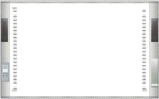 iBoard όλοι σε ένα υπέρυθρο διαλογικό Whiteboard, έξυπνη TV Whiteboard Rohs για τη διδασκαλία κατηγορίας